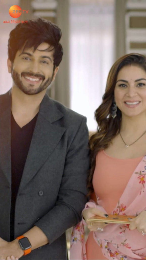 Dheeraj Dhoopar and Shraddha Arya on Zee TV's Bhagya Lakshmi