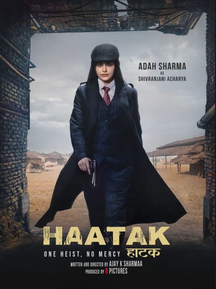 After Blockbuster The Kerala Story, Adah Sharma’s Poster from Crime Thriller Haatak Unveiled