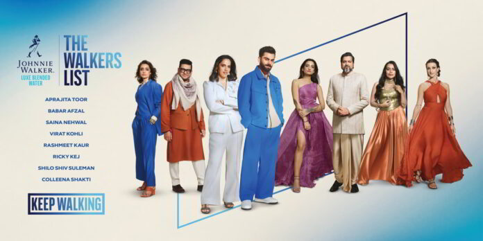 The Walkers List collaborates with Virat Kohli x Saina Nehwal, Babar Afzal × Aprajita Toor, Shilo Shiv Suleman × Colleena Shakti & Ricky Kej × Rashmeet Kaur