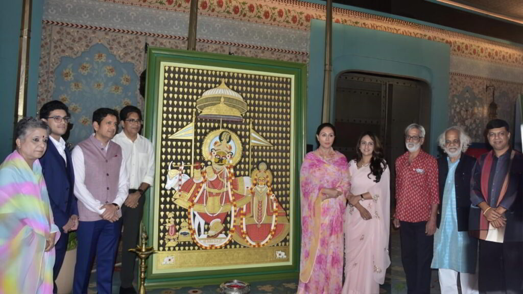 Glimpses of the workshop at Darshanam Art Festival at Fairmont Jaipur 2
