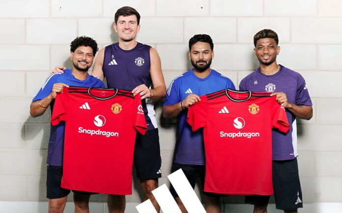 Adidas partners with Blinkit and Flipkart Minutes to launch the First-Ever Manchester United Fan Jersey in India
