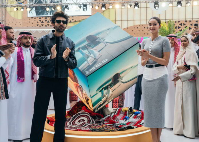 Kartik Aryan & Ananya Panday at Spectacular Saudi