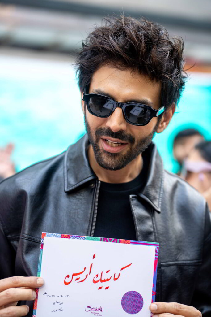 Kartik Aryan & Ananya Panday at Spectacular Saudi