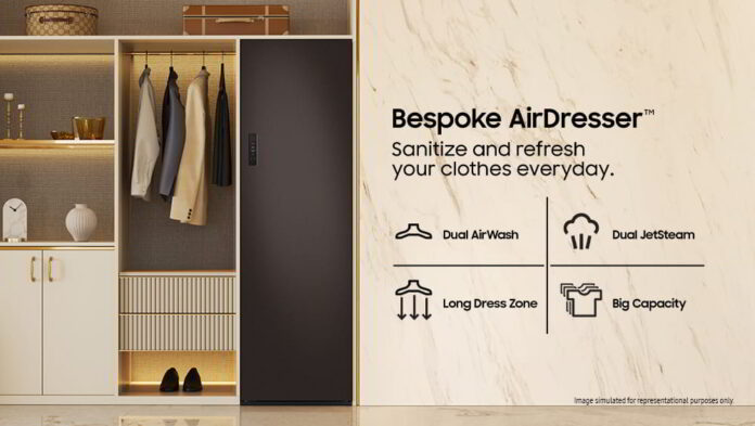 Samsung Unveils Next-Gen Bespoke AirDresser™ Featuring Dual AirWash & Dual JetSteam for Smarter, Hygienic Clothing Care